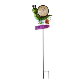 Accent Plus 4506867 Thermometer Garden Stake - Snail