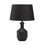 Nikki Chu 5001109 Black Base Table Lamp