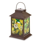 Gallery of Light 57070063 Solar-Powered Floral Lantern