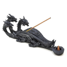 Dragon Crest 57070301 Triple-Head Dragon Incense Burner
