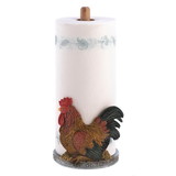 Accent Plus 57070374 Country Rooster Paper Towel Holder