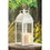 Gallery of Light 57070442 Distressed Ivory Candle Lantern