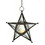 Gallery of Light 57070454 Clear Glass Star Lantern