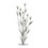 Gallery of Light 12794 Silver Calla Lily Candleholder