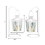 Gallery of Light 39572 White Railroad Candle Lanterns