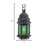Gallery of Light 57070784 Green Glass Moroccan Lantern