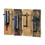 Accent Plus 10015543 Rustic Wine Wall Rack