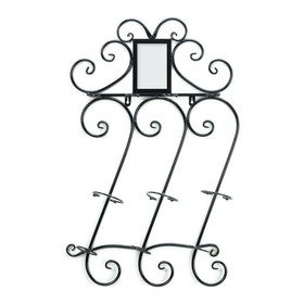 Accent Plus 57071196 Scrollwork Wall Wine Rack