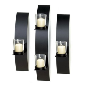 Gallery of Light 10015844 Contemporary Wall Sconce Trio