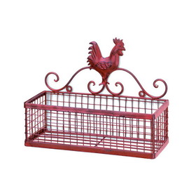 Accent Plus 57071291 Red Rooster Single Wall Rack