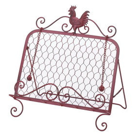 Accent Plus 57071292 Red Rooster Cookbook Stand