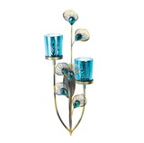 Gallery of Light 57071296 Peacock Plume Wall Sconce