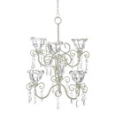 Gallery of Light 57071442 Crystal Blooms Double Chandelier