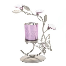 Gallery of Light 57071524 Butterfly Lily Candleholder