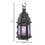 Gallery of Light 10016122 Purple Moroccan Style Lantern