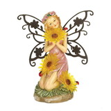 Summerfield Terrace 57071587 Garden Blooms Fairy Solar Statue