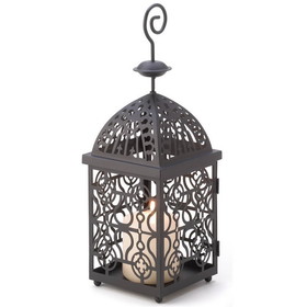 Gallery of Light 57071603 Moroccan Birdcage Candle Lantern