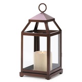 Gallery of Light 57071622 Bronze Contemporary Candle Lantern