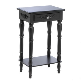 Accent Plus 57071646 Colonial Carved Side Table