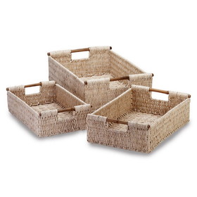 Accent Plus 57071696 Corn Husk Nesting Baskets