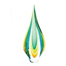 Accent Plus 57071770 Cool Flame Art Glass Statue