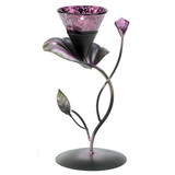 Gallery of Light 57071797 Lilac Lily Pad Tealight Holder