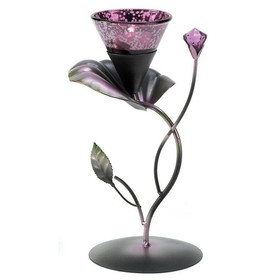 Gallery of Light D1118 Lilac Lily Pad Tealight Holder