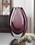 Accent Plus 10016152 Wild Orchid Art Glass Vase