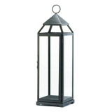 Gallery of Light 57071986 Brushed Silver Extra Tall Lantern