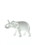 Accent Plus 10017028 Sleek White Ceramic Elephant