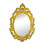 Accent Plus 10017106 Vintage Hannah Yellow Mirror