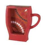 Accent Plus 57072162 Red Coffee Cup Shelf