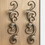 Gallery of Light 10017178 Wisp Candle Sconce Set