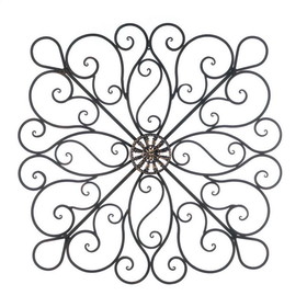 Accent Plus 10016153 Iron Scrollwork Wall Decor
