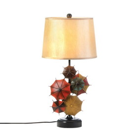 Gallery of Light 57072389 Colorful Umbrella Table Lamp