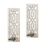 Gallery of Light 57072427 Deco Mirror Wall Sconce Set