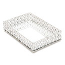 Accent Plus 57072536 Shimmer Rectangular Jeweled Tray