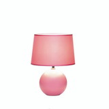 Gallery of Light 10018016 Pink Round Base Table Lamp