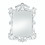 Accent Plus 10018067 Regal White Distressed Wall Mirror
