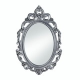 Accent Plus 57073562 Silver Royal Crown Wall Mirror