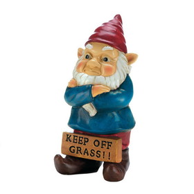 Summerfield Terrace 10018337 Keep Off Grass Grumpy Gnome