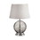Gallery of Light 10018358 Grey Cracked Glass Table Lamp