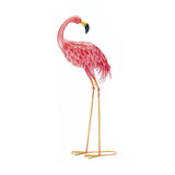 Summerfield Terrace 10018421 Bright Standing Flamingo Looking Back