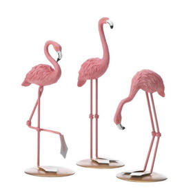 Accent Plus 10018569 Tabletop Flamingo Trio
