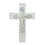 Wings of Devotion 10018692 Ornate Whitewashed Cross